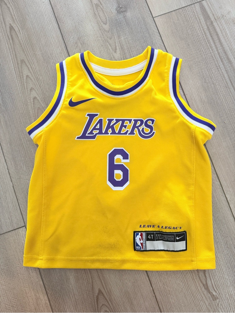 Nike LA Lakers Kids Basketball LeBron Jersey
